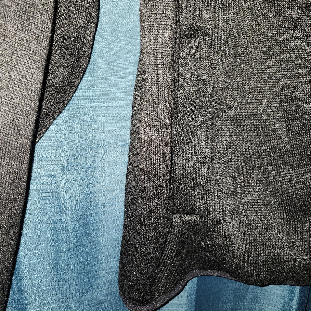 Reebok | Charcoal Black Zip-Up Hoodie - Picture 4 of 6